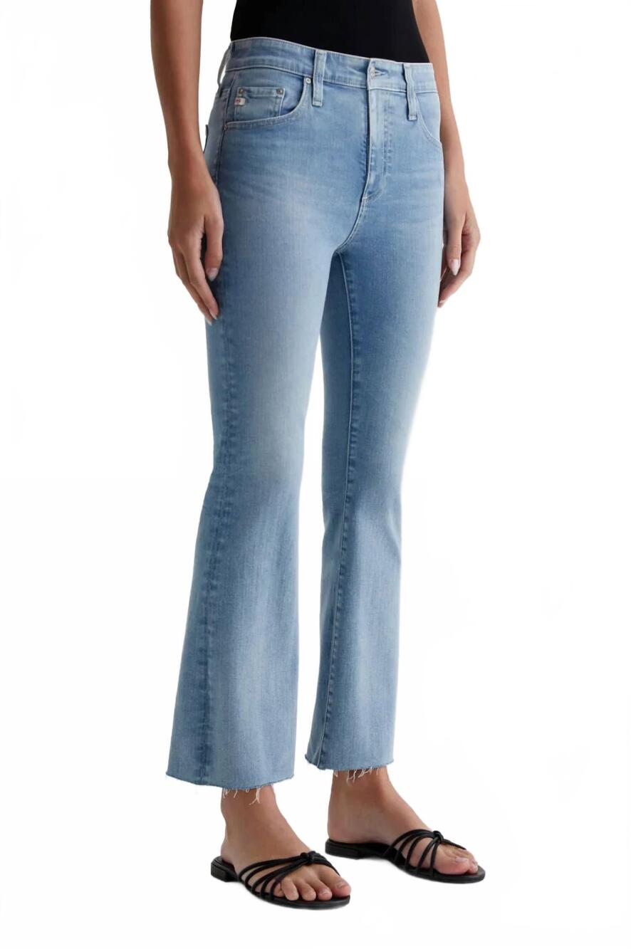 NEW AG JEANS farrah boot crop jeans in 24 year looking glass